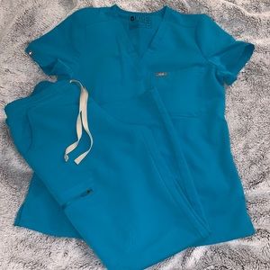 FIGS Scrub set in Teal XS / XSP